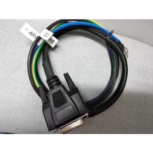 Brand new original ZTE zxmp s325 power cord - 48V with ground wire, including positive and negative marks