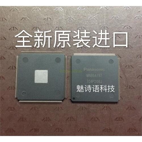Original New MN864787 for HDMI2.0 display OSD CRT LCD LCD screen IC screen printing MN864787A chip QFP144 MNB64787