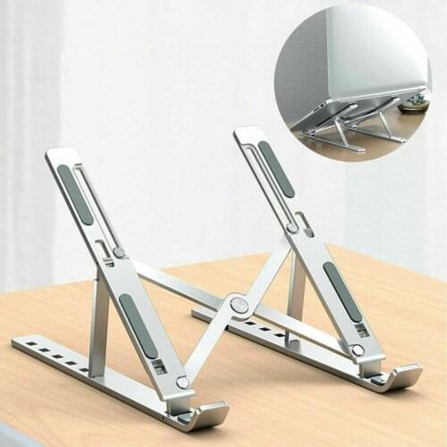 N8 Adjustable Laptop Stand Aluminum for Macbook Tablet Notebook Stand Table Cooling Pad Foldable Laptop Holder