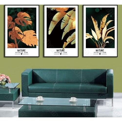 Decorative Painting Modern Minimalist Triptych Mural Sofa Background Wall Study Decoration Light Luxury and Beautiful