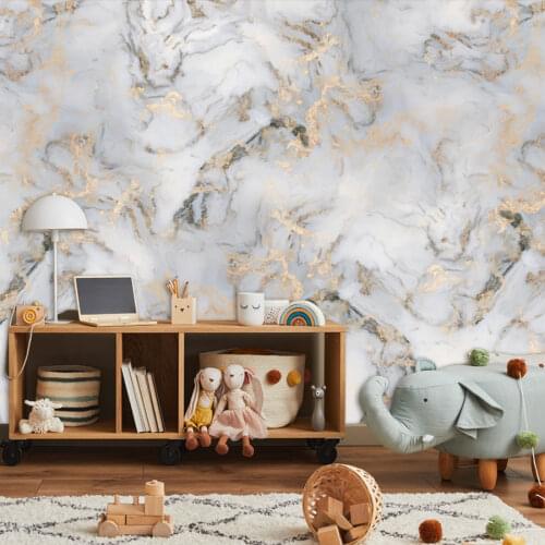 Custom Living Room Waterproof Marble Wallpaper Wall Vinyl Self Adhesive Contact Paper Solid Color Furniture Desktop Home Decor