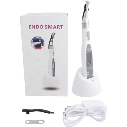 Dental LED Endo Motor Root Canal Endodontic​s Treatment 16:1 Contra Angle Low Speed Handpiece Y-smart