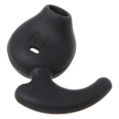 2 Pairs Black Silicone Earbud Eartip Replacement for samsung S6 Sports Earphone R66F
