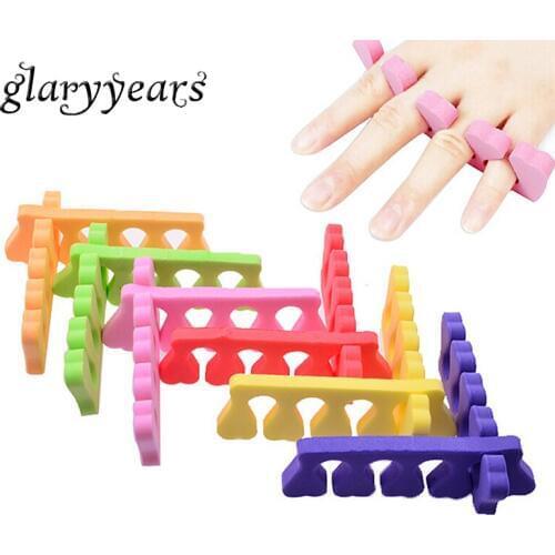 2 Pieces/lot Finger Toes Separator Pedicure Tool Manicure Nail Art Tool Corrector for Toes Finger Pedicure Feet Care Separators