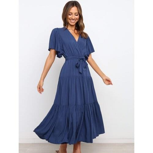 2021 Summer Long Skirt Womens Pure Color Pregnant Office Ladies Dress XL Fashion Party High Waist Lace Maternity Dress