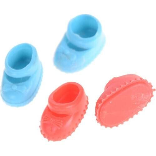5Pairs 12cm Doll Shoes Accessories Kelly Doll Confused Doll Shoes Kids Gift Toy