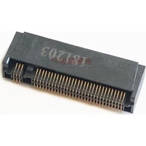 5pcs NGFF 67P Connector M.2 A KEY H=3.2/H=4.2 SSD Slot