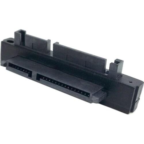 90 Degree Right Angled SATA 22Pin 7+15 Male to SATA 22P Female Extension Convertor Adapter