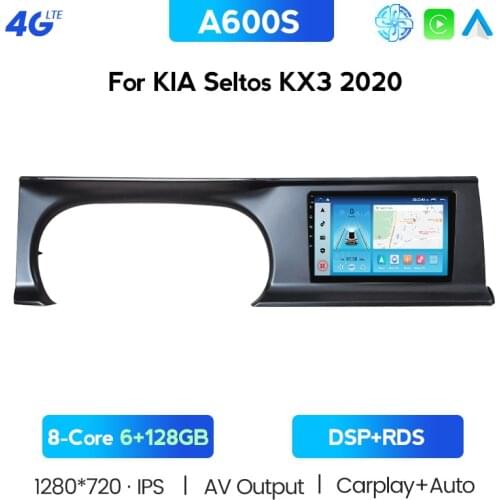 9" Car Multimedia Player For Kia Seltos KX3 With 6+128G Built-In Carplay Auto Stereo Car DVD Player Navigation GPS Radio Player