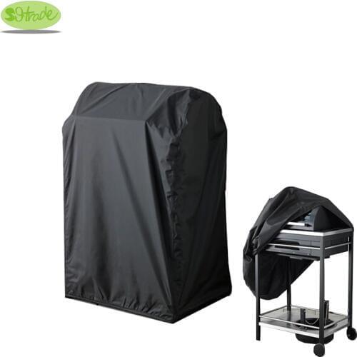 Black Color BBQ Cover 72x52x110H, Waterproofed,Dust Proofed Barbecue Grill Cover ,BBQ Grill Protective Cover