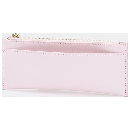 Girl pencil case girl soft sketch pencil bag simple solid color ins stationery pencil