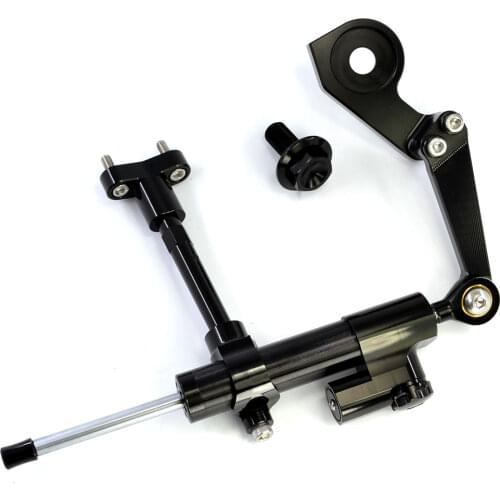 For Yamaha YZF R3 2015-2018 ABS 2018 Adjustable Linear Reversed Safety Motorcycle Steering Damper Stabilizer Steer with Bracket