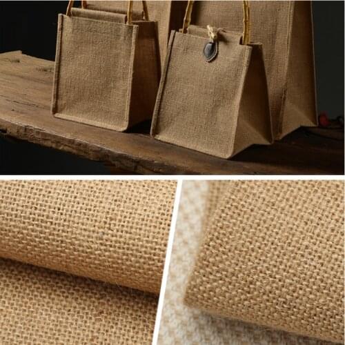 100*150CM sewing Fabric Linen cloth, jute handmade diy decoration background cloth tablecloth thicker burlap
