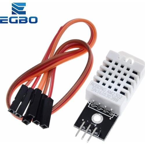 EGBO 1set DHT22 single-bus digital temperature and humidity sensor module AM2302 electronic building blocks