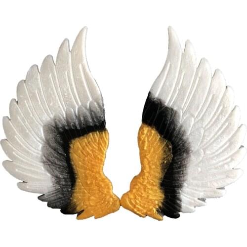 Aouke Mold Two Wings For DIY resin silicone mold As a decoration stage