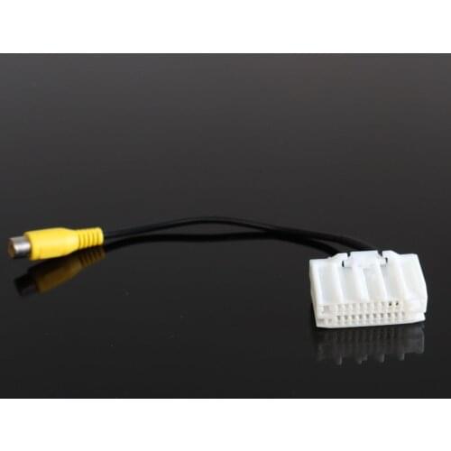 For Jeep Wrangler Rubicon / Sahara / Unlimited Sahara 2013 2014 2015 Cable Fir For Rear View Camera Adapter Connector OEM Screen