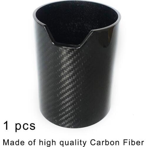 1pcs Carbon Fiber Exhaust muffler tip Cover 93x120mm Matte Shell Exhaust Muffler Pipe Tip Carbon Case For BMW