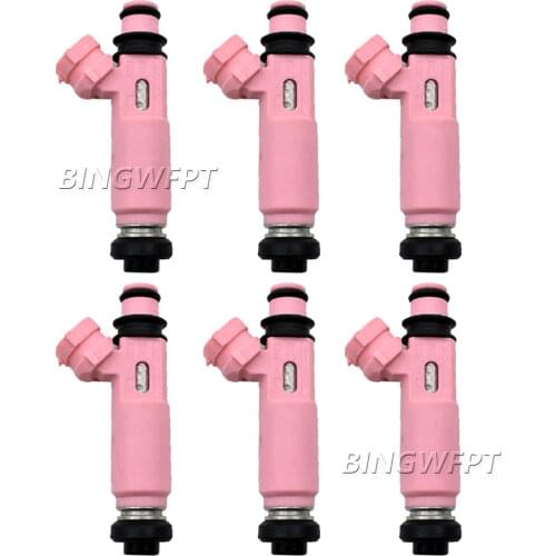 NEW 6pcs/lot 195500-4140 1955004140 INJECTOR for PAJERO SPORT 6G72 3.0 V6
