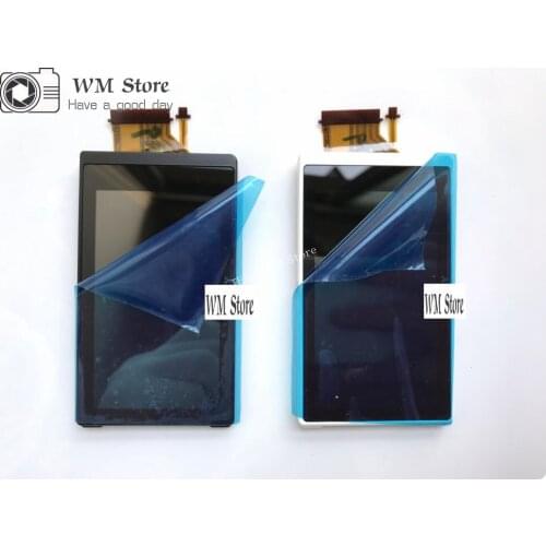 NEW ( Black + White ) For Sony ILCE-6000 A6000 LCD Display Screen with Protector Cover and Outside Glass Camera Repair Part