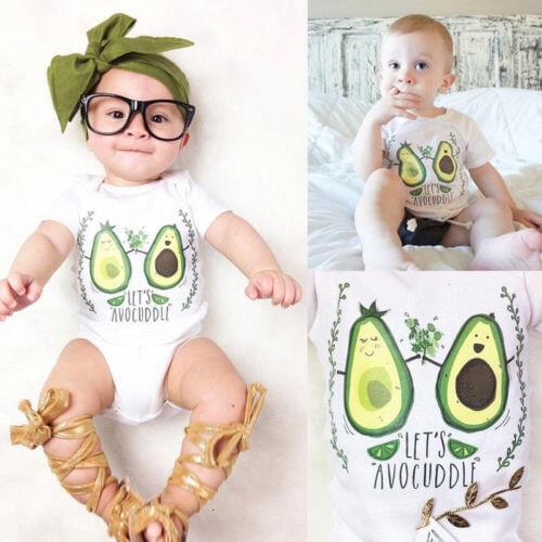 Newborn Infant Kids Baby Boy Girl Clothes Romper Jumpsuit Outfits 0-24M