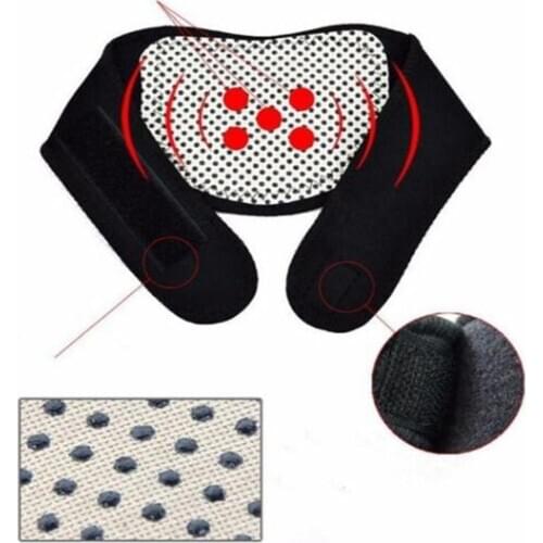 Pro Neck Belt Tourmaline Self Heating Magnetic Therapy Neck Wrap Belt Brace Pain Relief Cervical Vertebra Protect Health Care