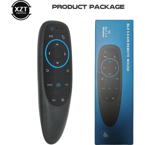 G10BTS Air Mouse IR Learning Gyroscope Bluetooth Wireless Infrared Remote Control for Android TV Box Powerpoint Presenter G10