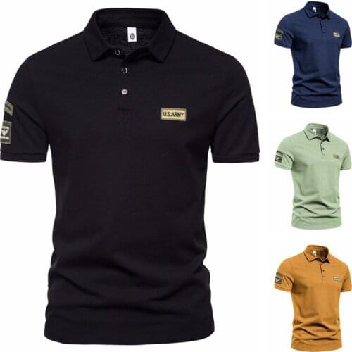 Mens New Polo Shirt Summer Short Sleeve Cargo Combat Training clothing Men Outdoor Military Jerseys Tee Top