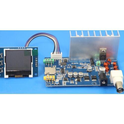 Assembled 5W-7w FM Transmitter Radio Station PLL Stereo Digital frequency + lcd Digital Display adjustable volume
