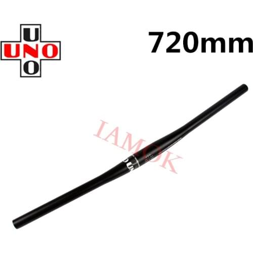 UNO FB21L/RB12L Mountain Bike Ultra Light Black Handlebar Iamok 620/640/680/700/720/740mm 31.8mm Handlebars Bicycle Parts