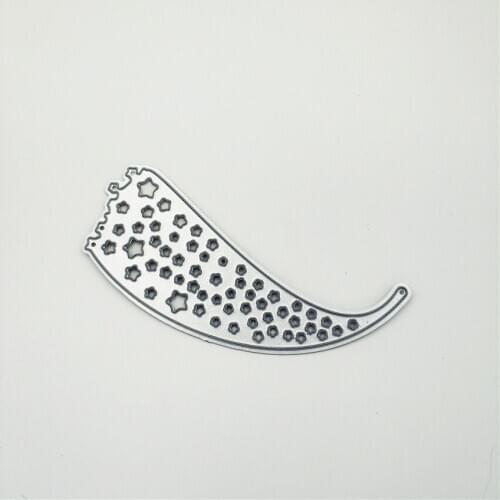 The Comets Tail Carbon Steel Cutting Die DIY Scrapbooking Paper Crafts Embossing Mold Craft Stencil Cutting Dies