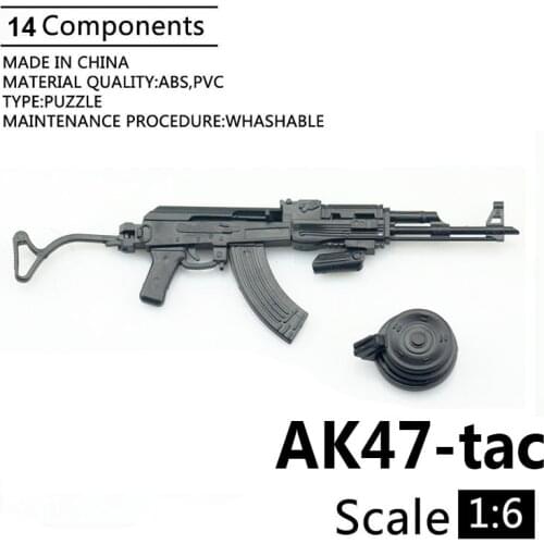 1:6 Soldier 4D Assembly Model AK47 AKM Model