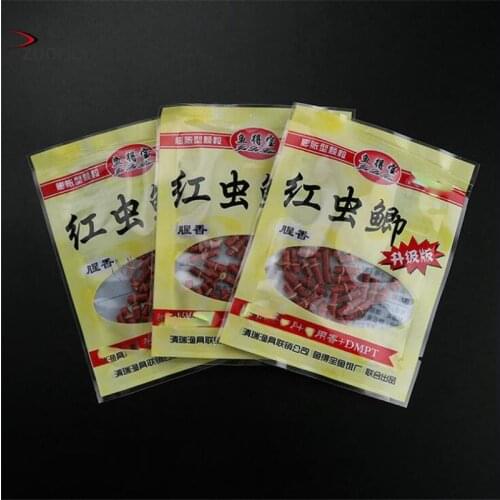 1 Bag 60-70 Pcs Red Smell Grass Carp Baits Fishing Lures Accessories Carp Grass Carp Crucian fish hooks Lure