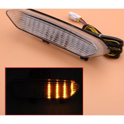 12V Plastic Integrated Tail Turn Signal Lamp Light Fit For Yamaha YZF R1 2002 2003 Motorcycle