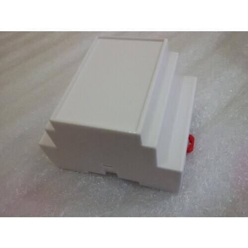 2pcs)60*72*87mm DIY plastic battery box PLC industrial standard rail cartridge enclosure