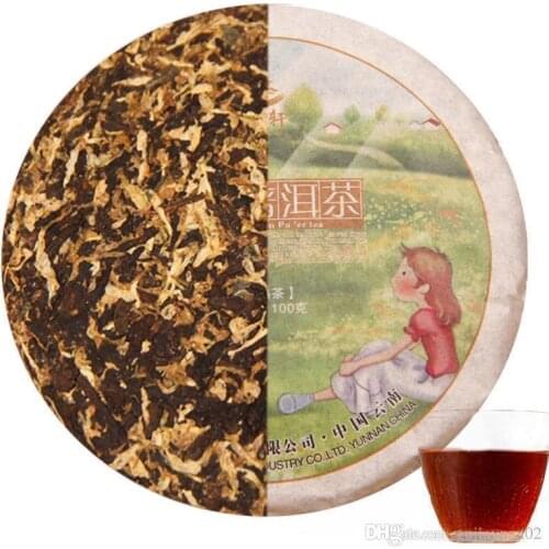 Promotions! China Yunnan Chrysanthemum Pu'er -Tea Cooked Chrysanthemum -Tea Flavored Ripe Pu'erh The Organic Green -Tea