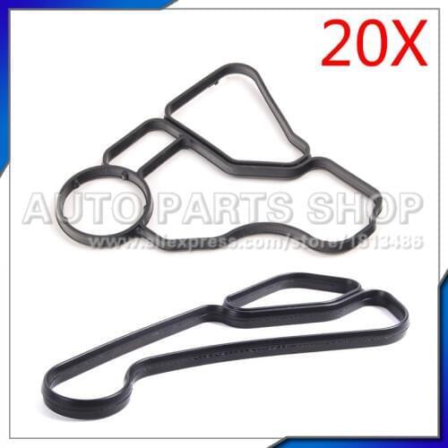 Car accessories (20pcs)Oil Filter Housing Gasket for BMW E60 E61 E81 E90 E91 325i 325xi 330i 330xi 11427537293 11427525335