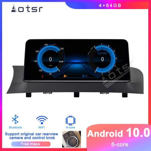 Android 10.0 PX6 Car DVD player GPS Navigation For BMW X3 F25/X4 F26 2011-2017 Car Auto Radio Stereo Player Multimedia HeadUnit