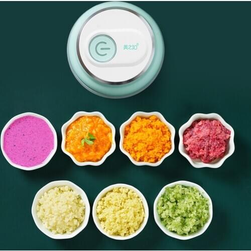 Electric Mini Food Garlic Chopper Grinder Crusher Press For Nut Meat Fruit Onion Multi-function Processor Fruit Vegetable Tools