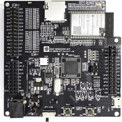 ESP-WROVER-KIT-VB development board with ESP32-WROVER-B module