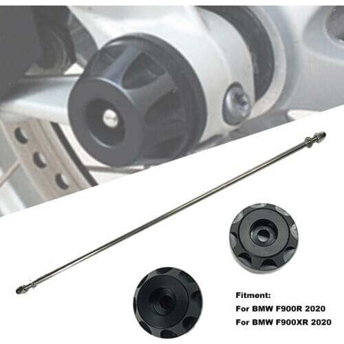 F900R F900XR Rear Axle Fork Crash Sliders Wheel Protector Falling Protection For BMW F 900 R F 900 XR 900R 900XR 2020 Motorcycle