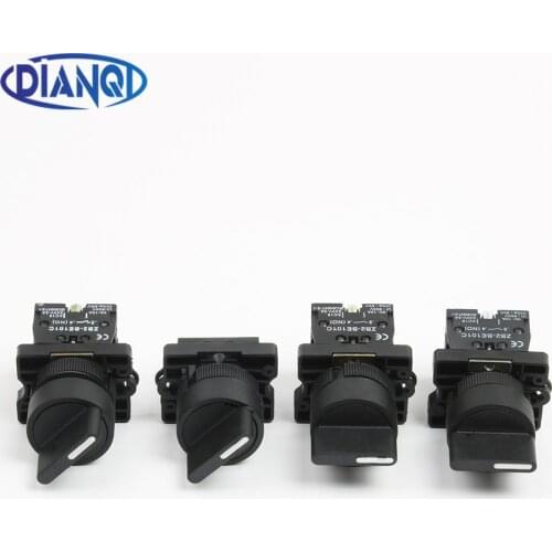 XB2-ED21 XB2-ED25 XB2-ED33 XB2-ED33 2/3 positions 1N0/1NC&1NO/2NO Latching self-Locking /Momentary selector push button switch