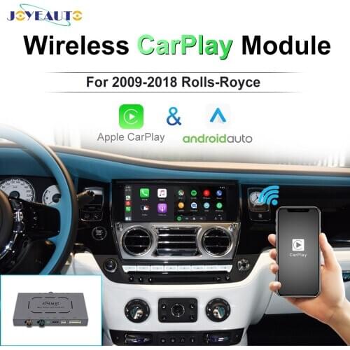 Joyeauto Wireless Apple Carplay For Rolls Royce Dawn Cullinan Wraith Ghost Phantom CIC NBT EVO 2009 2018 Android Auto Module Box