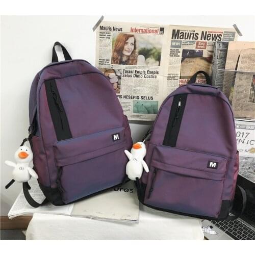 Fashion Womens Backpack Mens School Backpacks Nylon School Bags For Girls Boys Cool Mochila 2021