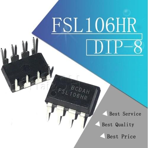 1PCS FSL106HR DIP8 FSL106 AC / DC converter FPS FOR LOW new original