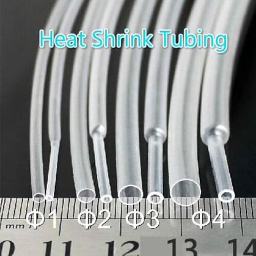 8 meter Transparent Heat Shrink Tube Assorted Cable Wire Wrap Electric Insulation Sleeve cable sleeve heat shrink tubing