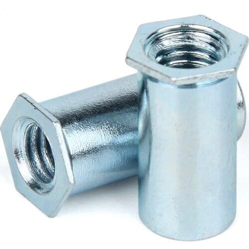 M2 m2.5 m3 m4 m5 m6 SOO Self-Clinching Standoffs ,carbon steel Thru-Hole Threaded Standoff ,K020