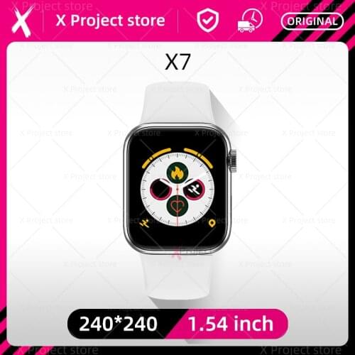 IWO X7 smart watch 2021 Men smartwatch Womens watches Call Heart Rate reloj pk Series 6 iwo 13 14 W26 W46 W34 W56 T500 HW12 pro
