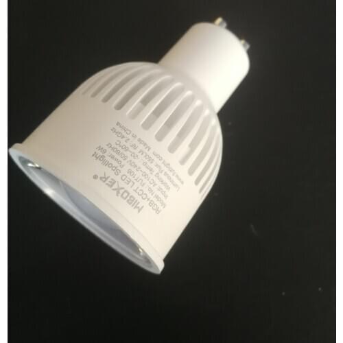 Mi.light FUT106 GU10 dimmable 2.4G led spot lamp 100-240V 6W RGBCCT LED Bulb control by Iphone Ipad Android