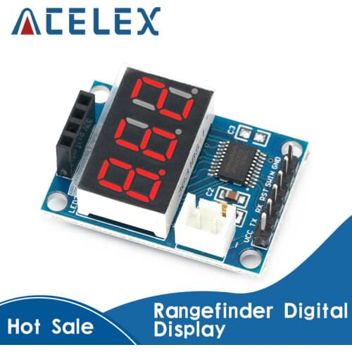 Ultrasonic Distance Measurement Control Board Rangefinder Digital Display for HC-SR04 8 bit MCU Diy Electronic PCB Board Module