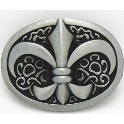 Western cowboy European and American flower arrow Tang Dynasty pattern zinc alloy belt buckle men and women gift items